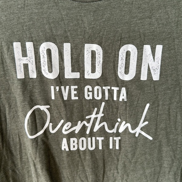 Bella Canvas printed green tee in size large. New without tags. - Picture 2 of 5